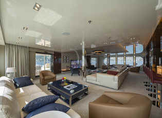 Yacht Serenity interior